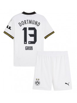 Borussia Dortmund Pascal Gross #13 Dječji Rezervni Dres kompleti 2024-25 Kratak Rukavima (+ kratke hlače)